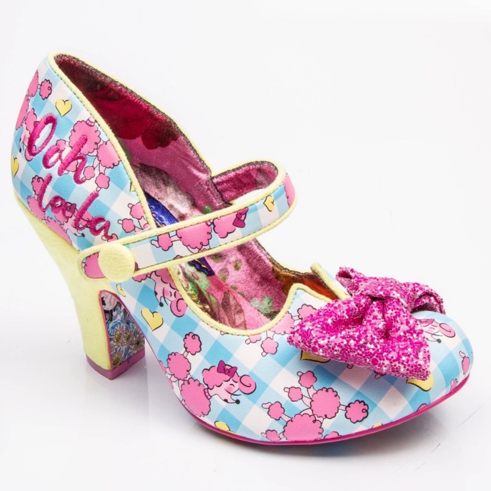 Irregular Choice Poodle “Fancy That” Heels Euro Size 40 (US Size 9)